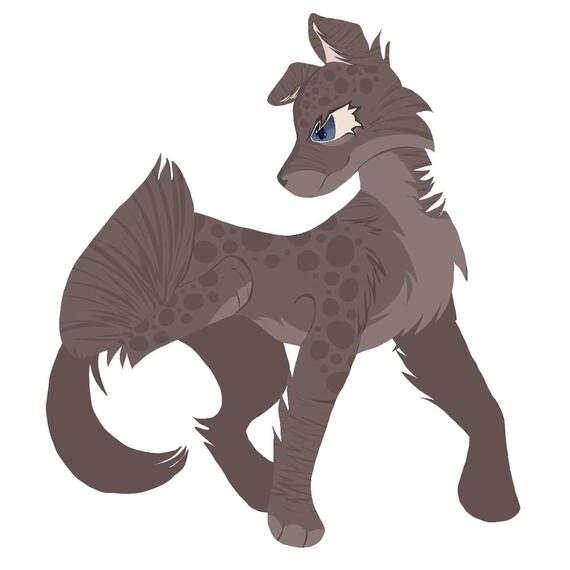 Cartoon style dog
